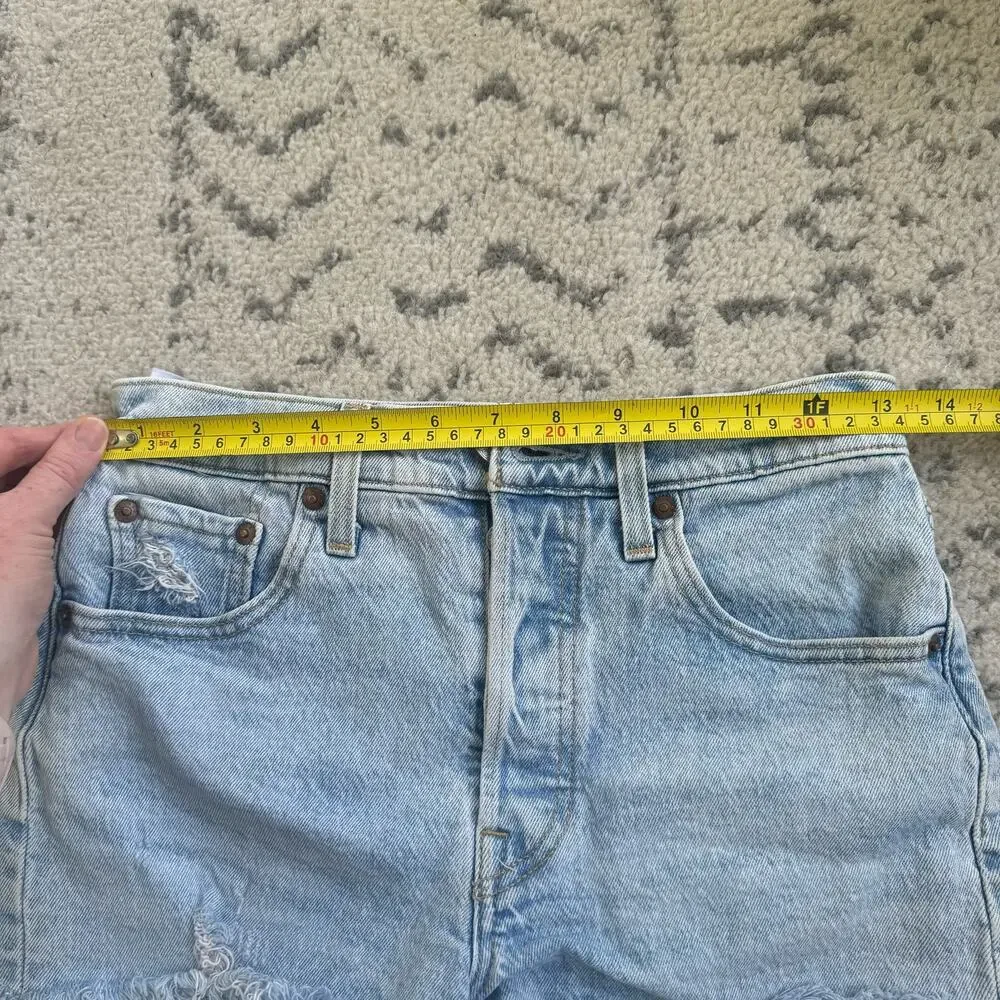 Levi’s 501® HIGH RISE WOMEN'S SHORTS W25 - Picture 7 of 11
